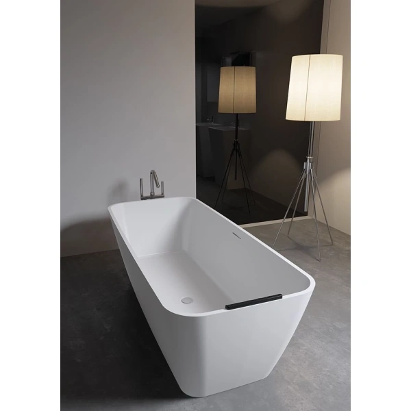 Ванна из литьевого мрамора Riho Malaga B123001105 160x75 см, белый