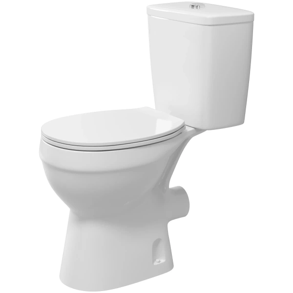 Унитаз-компакт Niagara Brava NG-9901 безободковый, с сиденьем микролифт, белый