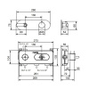 Термостат для душа Fantini Icona Deco 53 02 R872B