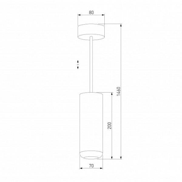 Подвесной светильник Elektrostandard Onde a064205