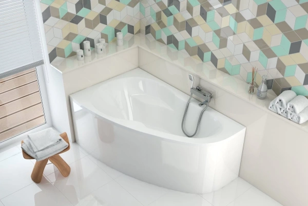 Акриловая ванна 150x95 см левая Excellent Newa Plus WAEX.NEL15WH