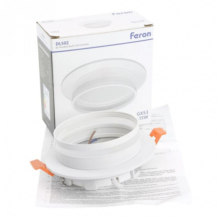 Встраиваемый светильник Feron DL502 51089