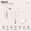 Бра Maytoni Sintesi P090WL-L24CH3K
