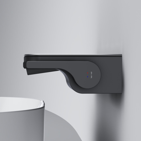 Смеситель для раковины AM.PM Func F8F72722 черный матовый