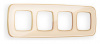 Рамка на 4 поста Ambrella Volt Coint OF640344