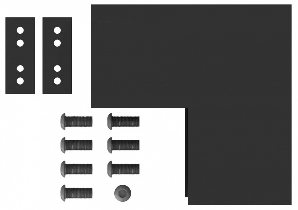 Соединитель угловой внутренний для треков накладных ST-Luce SKYLINE 48 ST1007.439.00