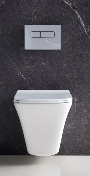 Подвесной унитаз BelBagno Marmi BB052CHR