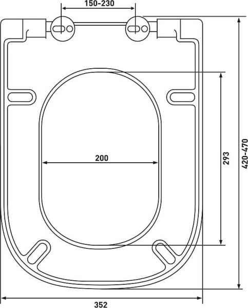 Крышка-сиденье Berges Wasserhaus Gap SO 017003 с микролифтом, белый