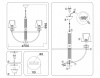 Подвесная люстра Ambrella Light HIGH LIGHT LH71251