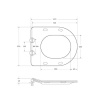Подвесной унитаз BelBagno Amanda BB051CHR