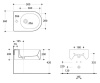 Биде подвесное KERASAN Flo 3125bi*1