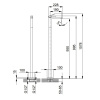 Смеситель для раковины Fantini Mint 34 02 F036B