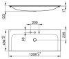 Раковина Keuco Plan 120 32980311203