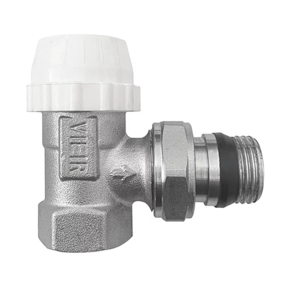 Клапан VIEIR термостатический угл. верх. 1/2" (80/10) VR280