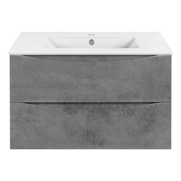 Тумба под раковину Vincea Mia 75 см VMC-2MC750BT серый