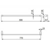 Полотенцедержатель Kludi Vela R 5896105