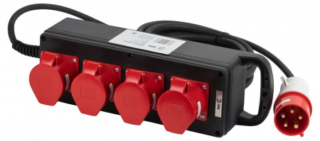 Удлинитель Эра  IND380-U-4e-5x4-10m-IP44