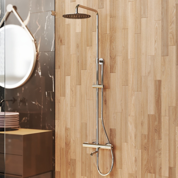 Душевая стойка Paini Cox 78CR687THSSD250F1B с термоcтатом