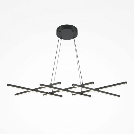 Подвесная люстра Maytoni Гало MOD244PL-L50BK