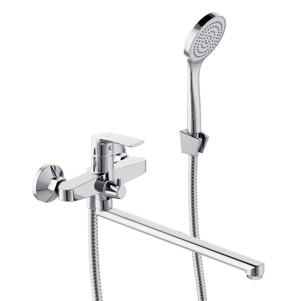 Смеситель для ванны и душа Damixa Eclipse 2.0 489500000 с душевым гарнитуром