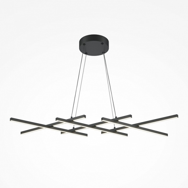 Подвесная люстра Maytoni Гало MOD244PL-L50BK