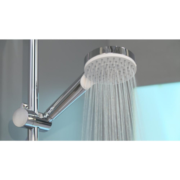 Душевой набор hansgrohe Crometta 1jet EcoSmart 26539400 90 см белый/хром