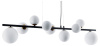Подвесная люстра Arte Lamp Gemini A2243SP-9BK