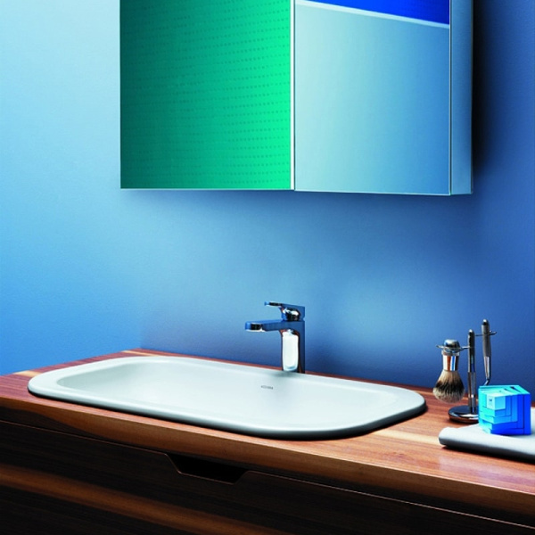 Раковина Azzurra Glaze 69 GLLI06938000BI (GLZ 69x38/IN bi)