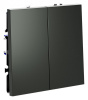 Выключатель двухклавишный без рамки Voltum S70 VLS020106