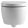 Унитаз подвесной SSWW CT2037V с сиденьем микролифт, белый