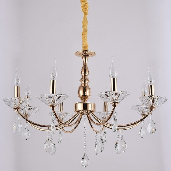 Подвесная люстра ILLUMICO IL1242-8PPA-29 GD