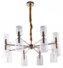 Подвесная люстра Arte Lamp Charm A1623LM-16GO