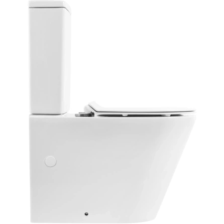 Чаша напольного безободкового унитаза BelBagno Flay-R BB007CPR