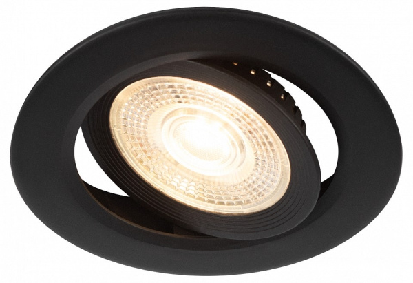 Встраиваемый светильник Эра KL LED 25A-5 3K BK