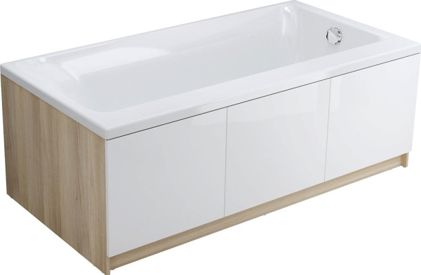 Акриловая ванна Cersanit Smart 170х80 P-WP-SMART*170-LNL левая, белый