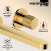 Смеситель для раковины WasserKRAFT Ems 7645 золото