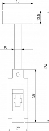 Основание на штанге Elektrostandard Esthetic Magnetic a065434