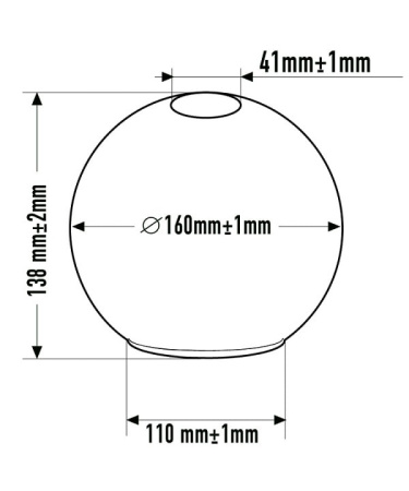 Плафон стеклянный 33 идеи S.17.AM