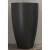 Раковина CeramaLux B133MB 50x50 см, напольная, черный матовый