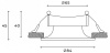 Встраиваемый светильник Hesby Lighting Envision HSBL_0109