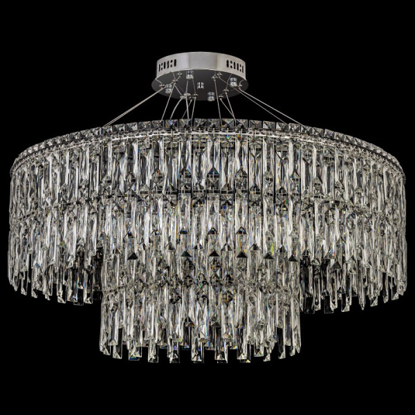 Подвесная люстра Arti Lampadari Ovindoli Nickel Ovindoli L 1.5.80+40.100 N