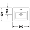 Раковина 50x40 см Duravit 2nd Floor 0790500000