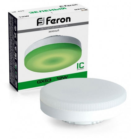 Лампа светодиодная Feron LB-455 GX53 12Вт K 48560