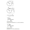 Раковина Bette Lux Oval Couture 50x50 A220-000 HLW1