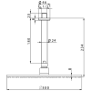 Верхний душ Cisal Shower DS01370021