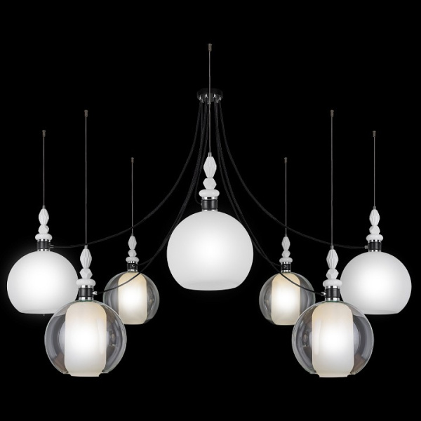 Подвесная люстра 33 идеи M66TW PND182.07.17CH.003BL-M66TW