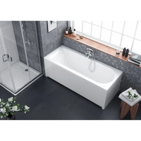 Акриловая ванна Excellent Aurum WAEX.AUR18WH 180x80 см, белый
