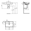 Раковина 60x43 см Ideal Standard Strada II T300001