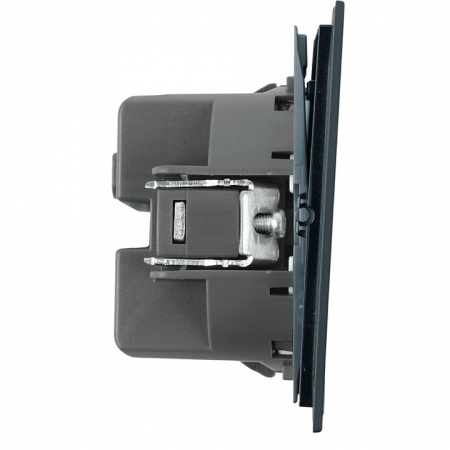 Переключатель одноклавишный без рамки Stekker Мия 50447