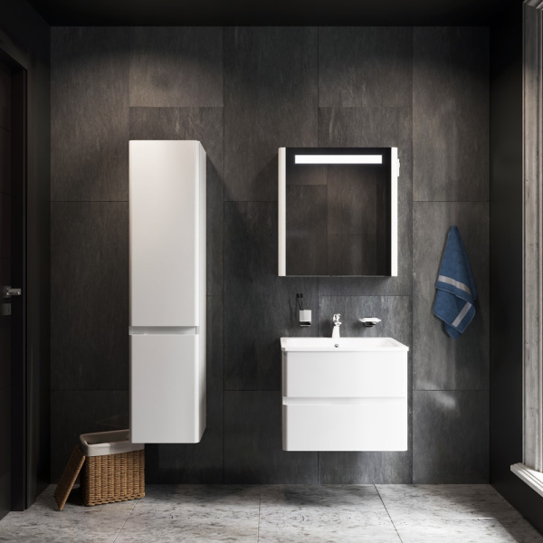 Зеркальный шкаф AM.PM Bliss M55MCR0601WG